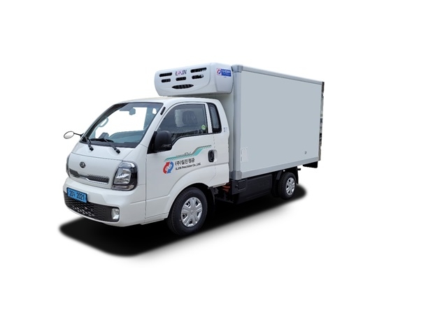 일진정공, 최신형 환경친화적 무시동 전기냉동탑차 출시