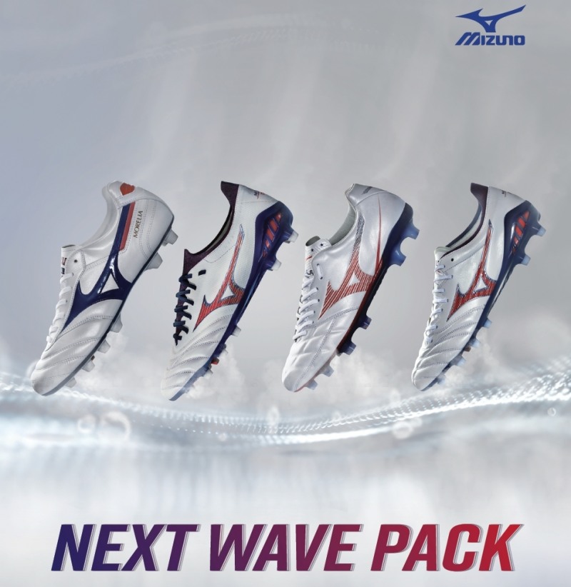 한국미즈노, 새로운 컨셉 축구화 ‘넥스트 웨이브 팩’ 출시