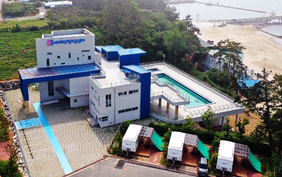 함평군 돌머리 해수찜 치유센터 전경./사진=함평군