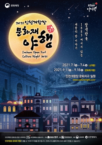 인천 중구, '2021 인천개항장 문화재 소야행' 개최