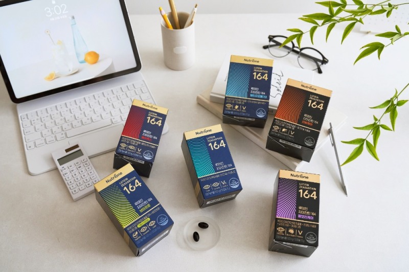 뉴트리원, 눈 영양제 ‘루테인 지아잔틴 164’ 리뉴얼 패키지 선봬