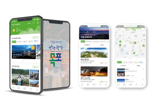 스마트 관광 안내 플랫폼/사진=목포시