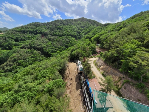 충북 보은군, '속리산테마파크 모노레일' 준공식 개최