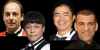 조 2위팀. 산체스-최성원과 응우옌-타스데미르(사진 왼쪽부터=파이브앤식스 제공)