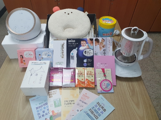 담양군 출산축하용품./사진=담양군