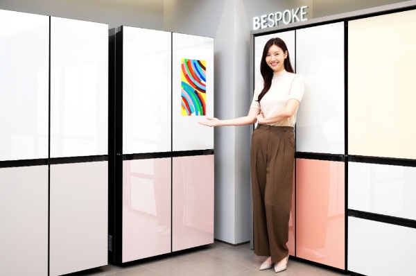 삼성전자, 패밀리허브 냉장고 전용 ‘비스포크 아뜰리에’ 공개