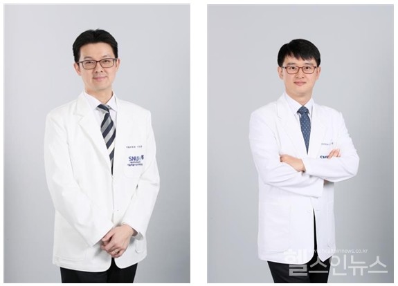 (왼쪽부터)보라매병원재활의학과이상윤교수·영상의학과김동현교수