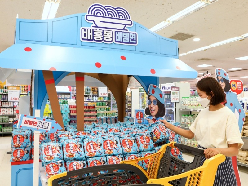 비빔면시장에 지각변동이 일어나고 있다