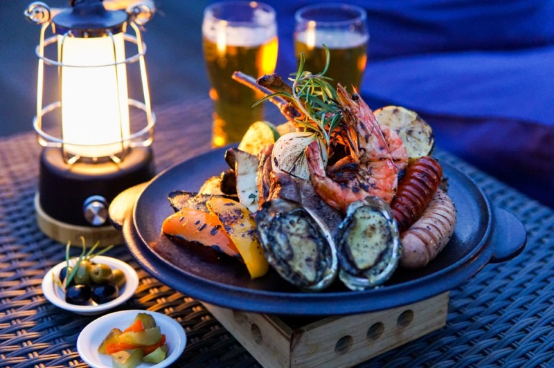 THE WE, 루프탑 바비큐 프로모션