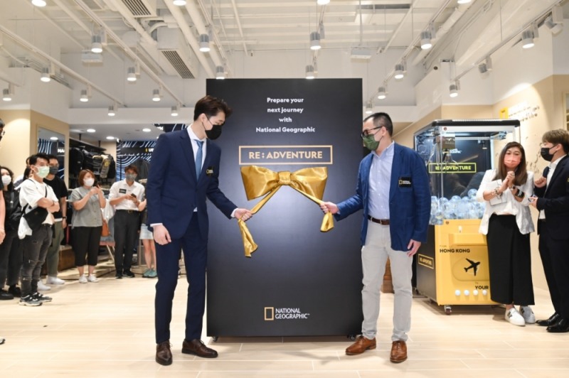 내셔널지오그래픽 하버시티점 오프닝 세리머니 현장 /사진 제공: 내셔널지오그래픽 어패럴