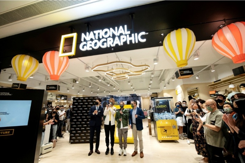 내셔널지오그래픽 하버시티점 오프닝 세리머니 현장 /사진 제공: 내셔널지오그래픽 어패럴