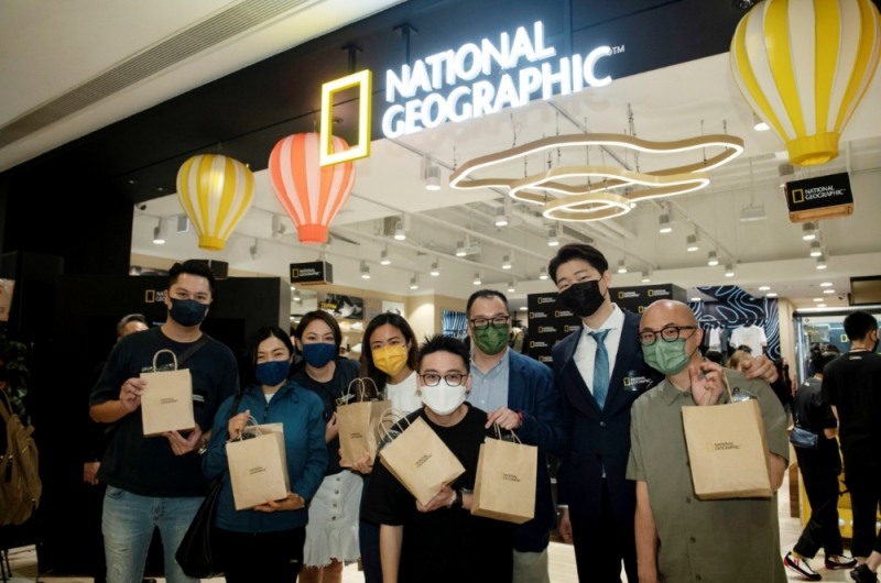 내셔널지오그래픽 하버시티점 오프닝 세리머니 현장 /사진 제공: 내셔널지오그래픽 어패럴