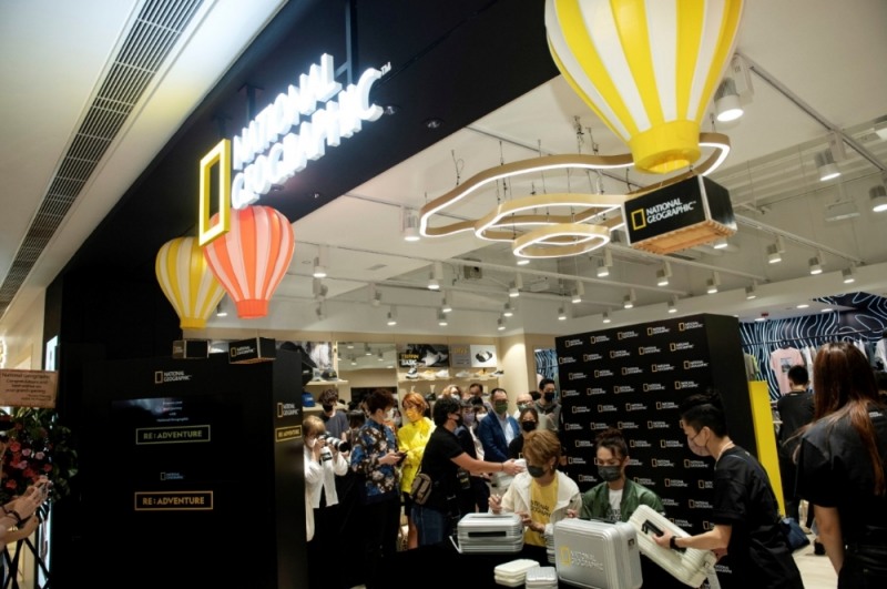 내셔널지오그래픽 하버시티점 오프닝 세리머니 현장 /사진 제공: 내셔널지오그래픽 어패럴