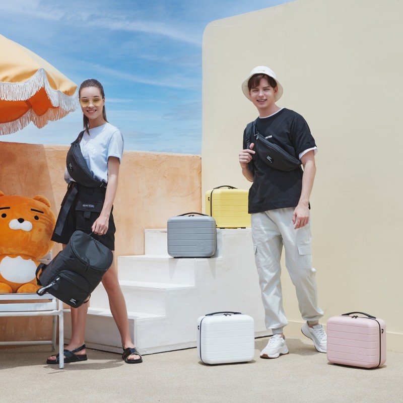 카카오프렌즈 트래블라이언 썸머 가방...첫 홈쇼핑 런칭