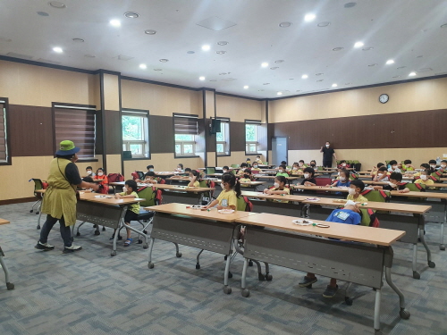 백두대간 생태교육장 체험 교육/사진=구례군