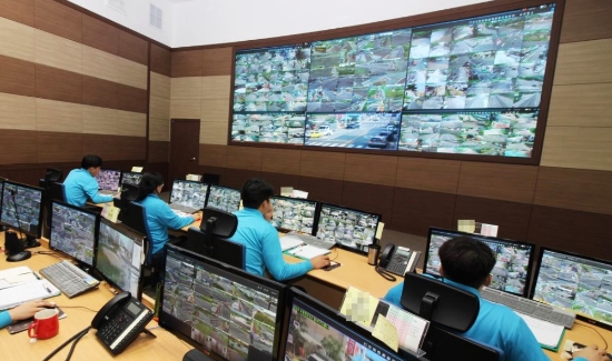 나주시 스마트도시 통합관제센터./사진=나주시