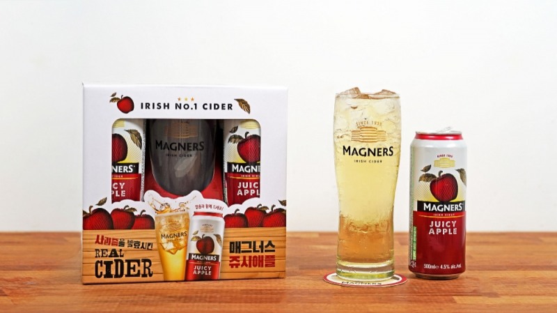 비어케이 ‘매그너스 쥬시 애플 전용잔 패키지’ 출시
