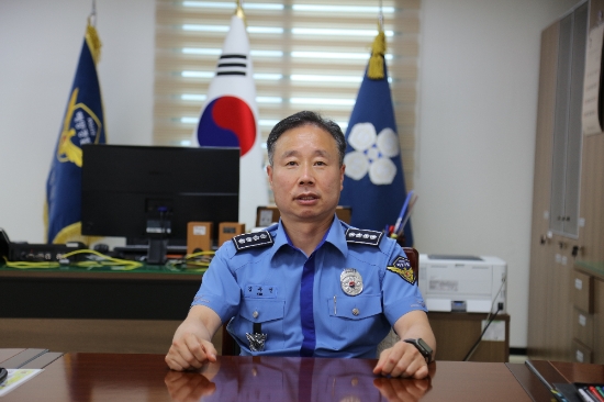 김주언 신임 부안해양경찰서장./사진=부안해경