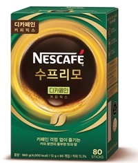 롯데네슬레 _네스카페 수프리모 디카페인 커피믹스_
