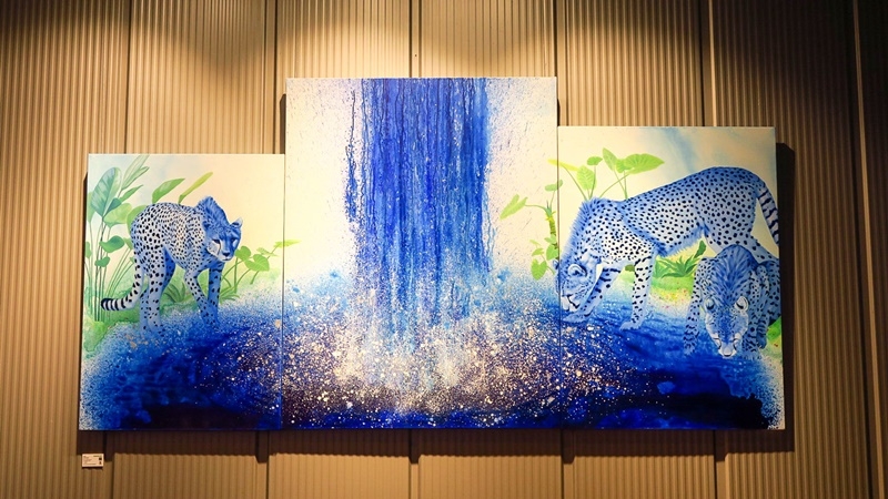 박숙민 작가 '파란의 숲'