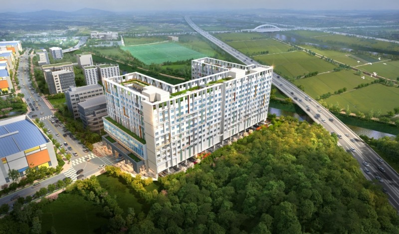 이수건설이 내달 분양 예정인 ‘브라운스톤 갤럭시’ 조감도