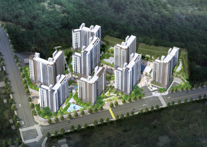 GS건설의 '동해자이' 조감도