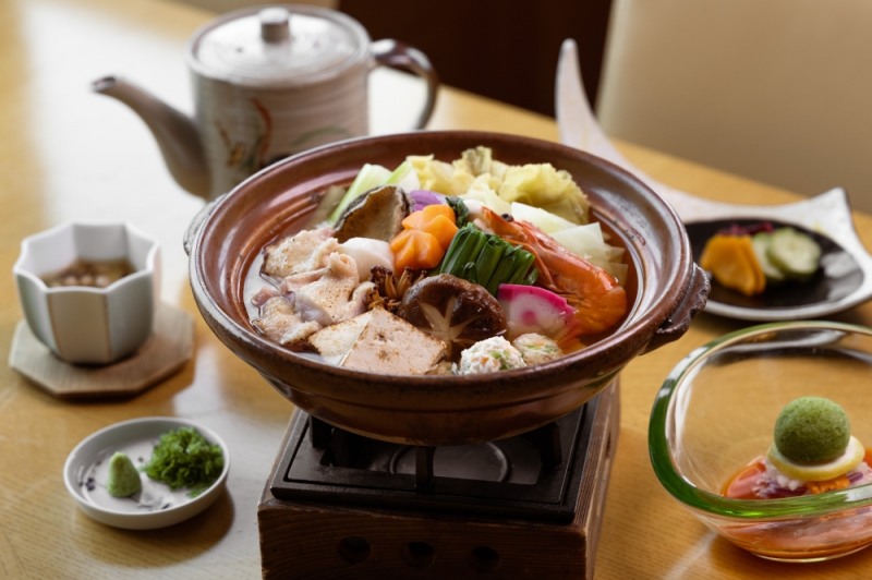 부산롯데호텔 수상메뉴 창코나베