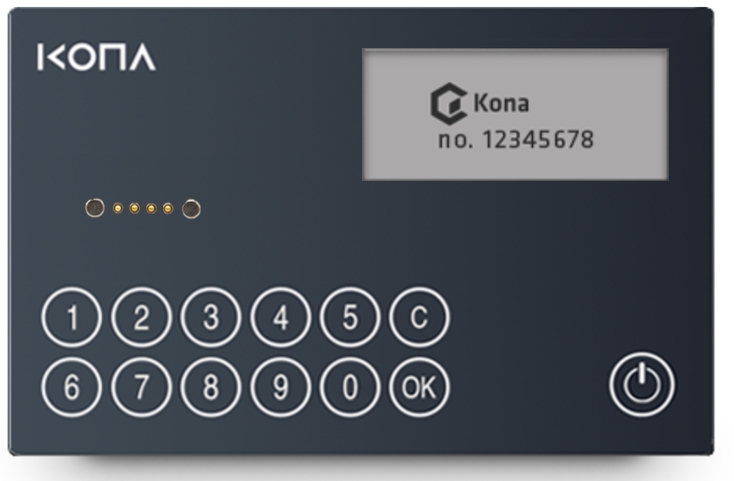 오프라인 CBDC 카드 샘플 이미지