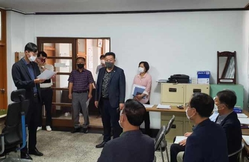 목포시내버스 공론화위, 버스업체 현장실사/사진=목포시
