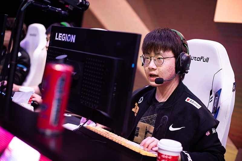 RNG '위에카이' 장위에카이(Photo=LPL 官方)