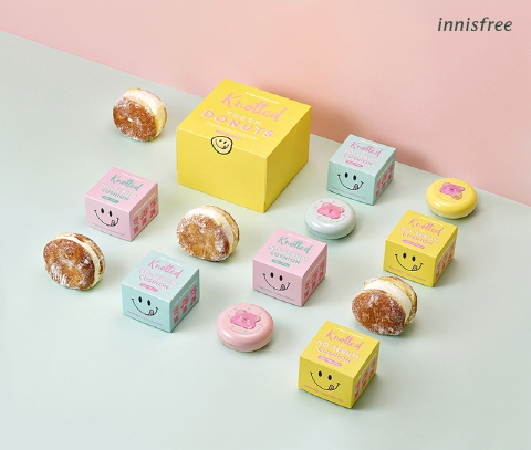 이니스프리, ‘노세범 파우더 쿠션X카페 노티드 에디션' 정식 출시