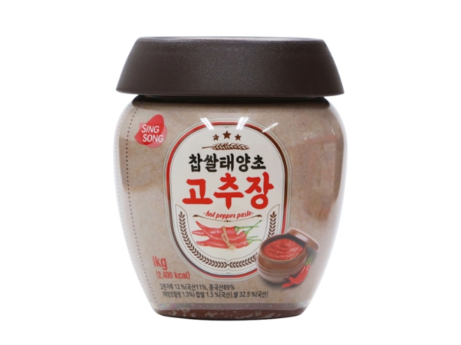 신송식품, 전통성 강조 ‘찹쌀태양초고추장’ 출시