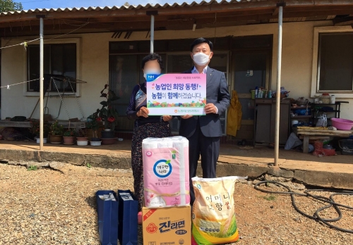 농협자산관리회사 전남서부지사‘농업인 희망동행 /사진=전남농협
