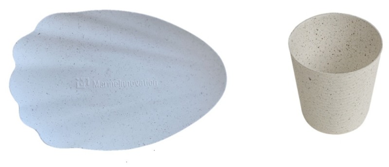 마린이노베이션 종이접시와 종이컵