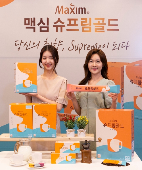 동서식품, 프리미엄 커피믹스 '맥심 슈프림골드' 출시