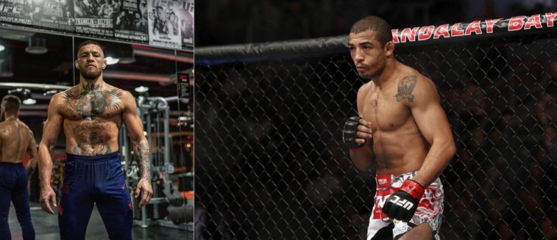 서로에 대해 칭찬을 아끼지 않는 전 라이벌 맥그리거(왼쪽)와 조제 알도