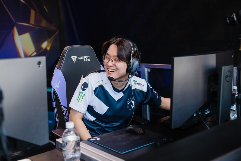 팀 리퀴드 서포터 '코어장전' 조용인(사진=라이엇 게임즈 플리커 발췌).