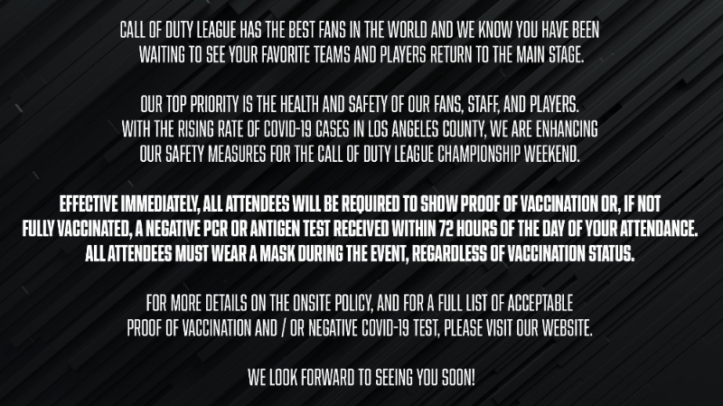 (사진=콜 오브 듀티 리그 공식 SNS 발췌).