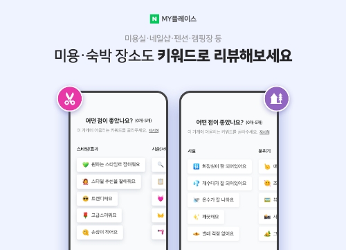 네이버 키워드 리뷰, 미용·숙박 업종으로 범위 확장…업종별 특성 반영 키워드셋 구성