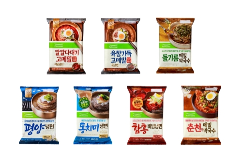 풀무원, 냉면·막국수 제품 혁신 통했다…최고 매출 찍고 여름면 시장 리딩