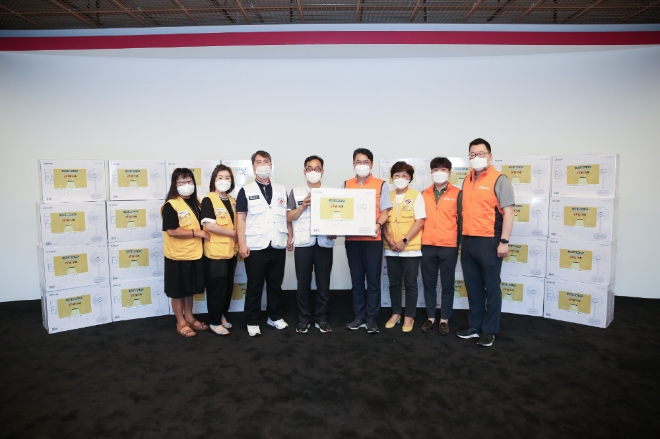 빙그레, 재난취약계층에 냉방용품 지원