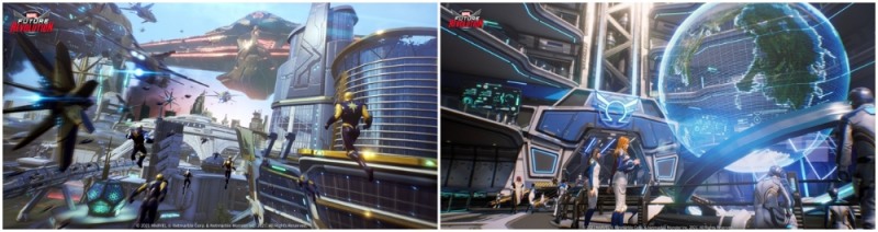 '잔더스'와 '오메가플라이트 본부'.