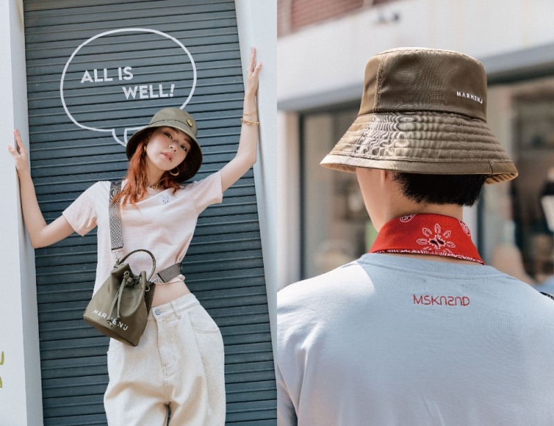비건 패션브랜드 마르헨제이, ‘문수권세컨’과 콜라보레이션 버킷햇 ‘룬 버킷햇(LUNE BUCKET HAT)’ 출시