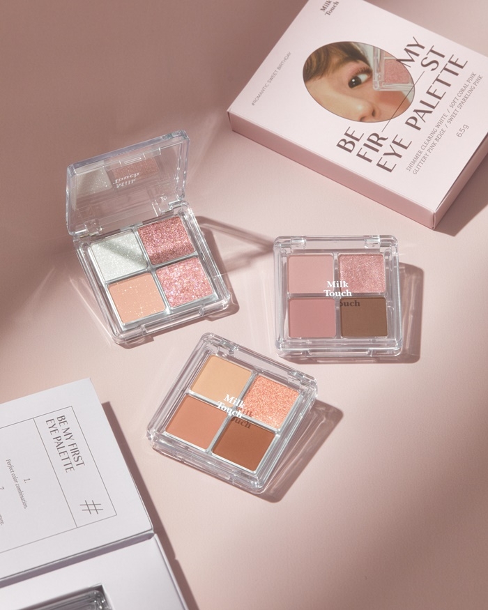 홍영기, 밀크터치 신제품 팔레트&글리터 2종 공개