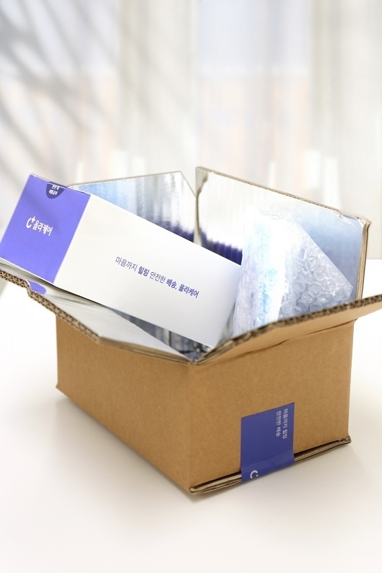 올라케어, 전문적인 의약품 전용 패키지 및 자체 배송 시스템 선보여