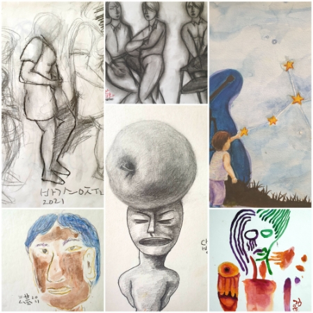 곡성군, 갤러리 2곳서 생연필 드로잉회 창립전 개최