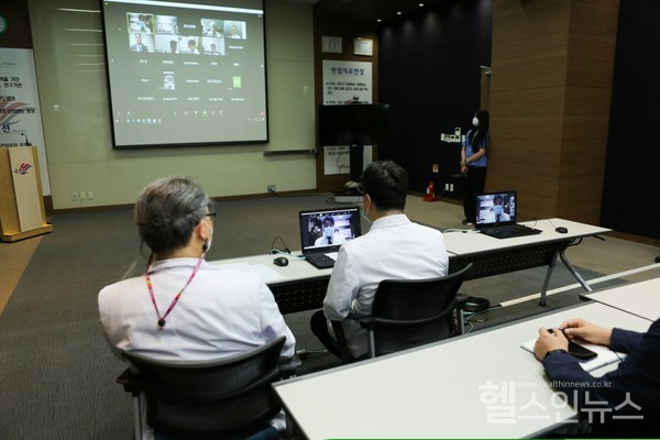 고압산소치료1000례기념행사사진