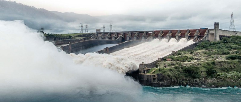 사진=수력발전량 세계 최대의 파라과이 이타이푸 댐