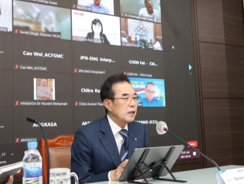 이성희 농협중앙회장, 국제협동조합연맹 아태지역 이사회 참가