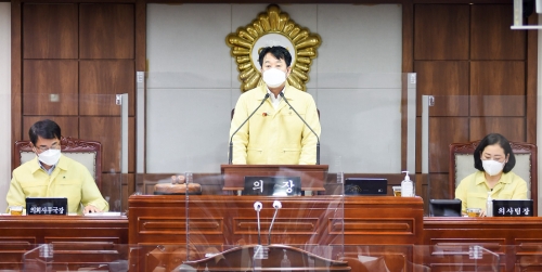 순천시의회, 제255회 임시회 개회/사진=순천시의회
